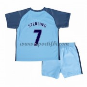 Manchester City Enfant 2016-17 Sterling 7 Maillot Domicile Pas Cher..